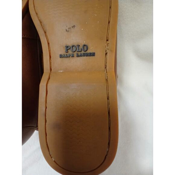 Polo Ralph‎ Lauren Barrott Chukka Boots Mens Sz 12D Reddish Brown Leather Lace main image 5